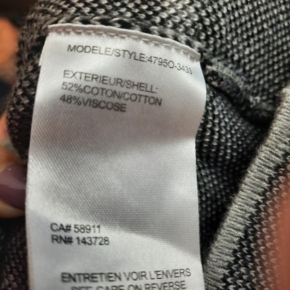 🌟 Tribal plaid car coat jacket size XXL - Picture 7 of 7